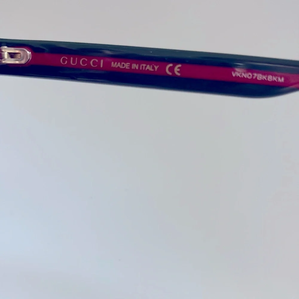 NEW [Gucci] Authenticated Luxury Round Sunglasses in Tortoiseshell/Green Acetate - Picture 12 of 15